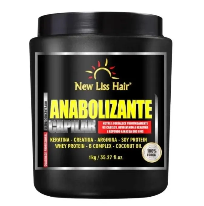 Anabolizante Ultra Concentrated Anabolic Strengthening Mask 1Kg - New Liss Hair