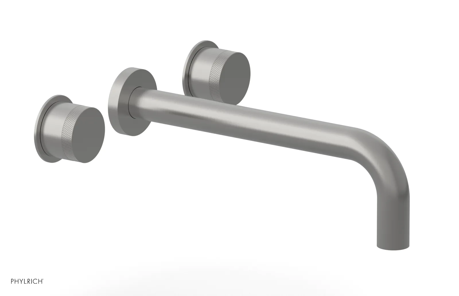 Basic II 10"  Wall Tub Set - Knurled Handles 230-56-10