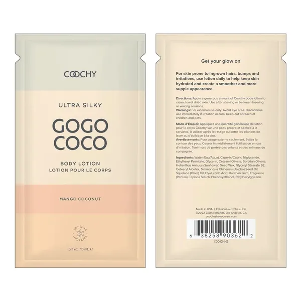 Coochy Ultra Silky Body Lotion Mango Coconut