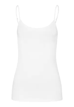 Cotton Sensation Cotton Round Neck  Camisole | White 71412-101