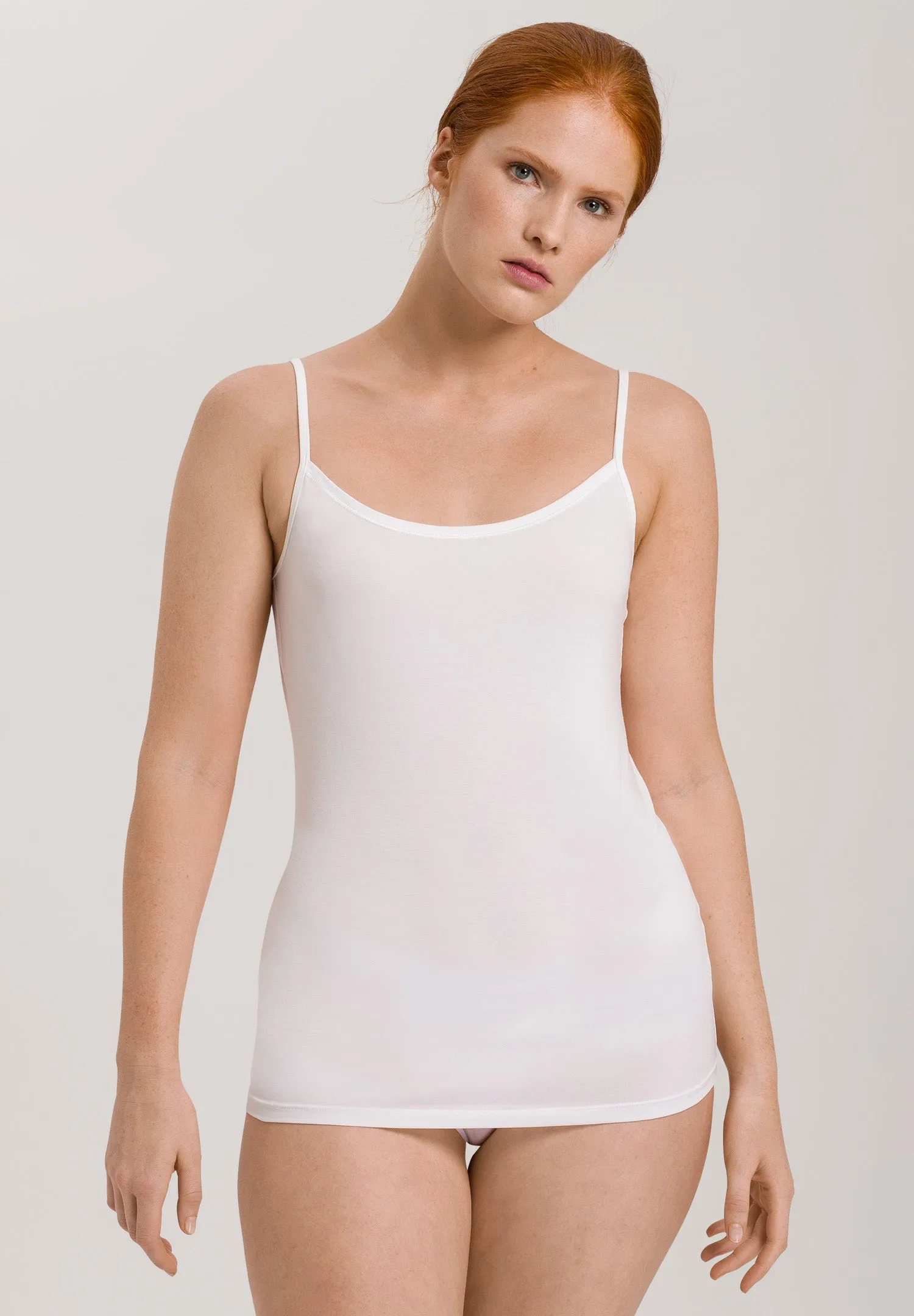 Cotton Sensation Cotton Round Neck  Camisole | White 71412-101