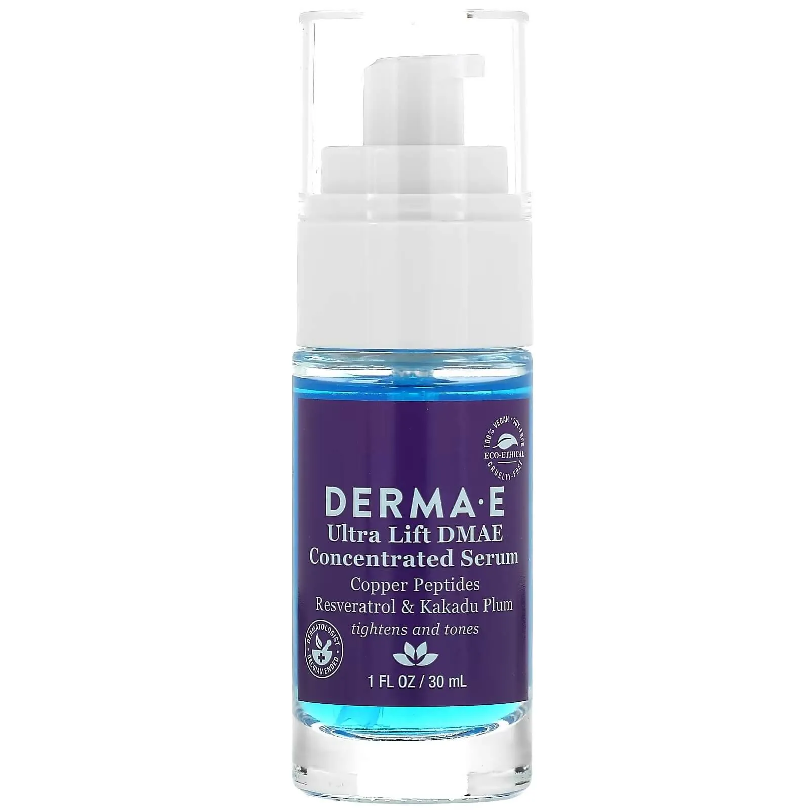 Derma E Ultra Lift DMAE tightening serum with dimethylaminoethanol, 30 ml