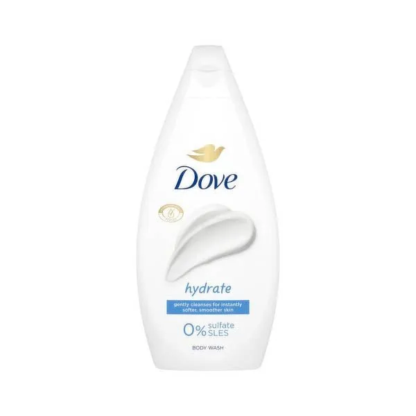 Dove Body Wash Hydrate O% Sulfate 450ml