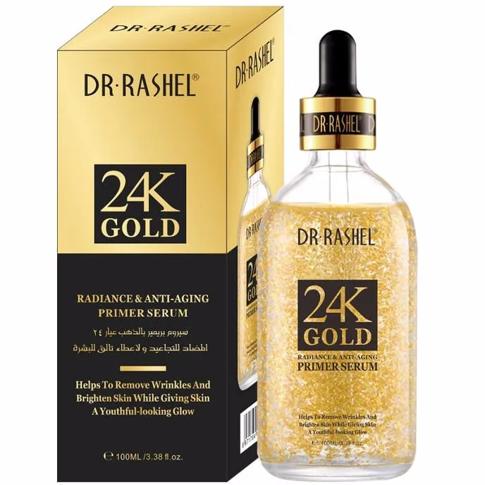 Dr.Rashel 24K Gold Radiance & Anti Aging Primer Serum - 100ml DRL-1479