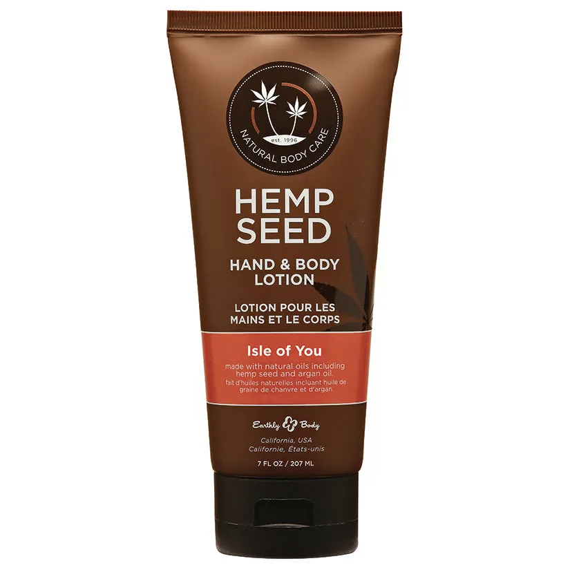 Earthly Body Hemp Seed Lotion- 7.2 OZ