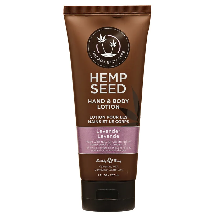 Earthly Body Hemp Seed Lotion- 7.2 OZ