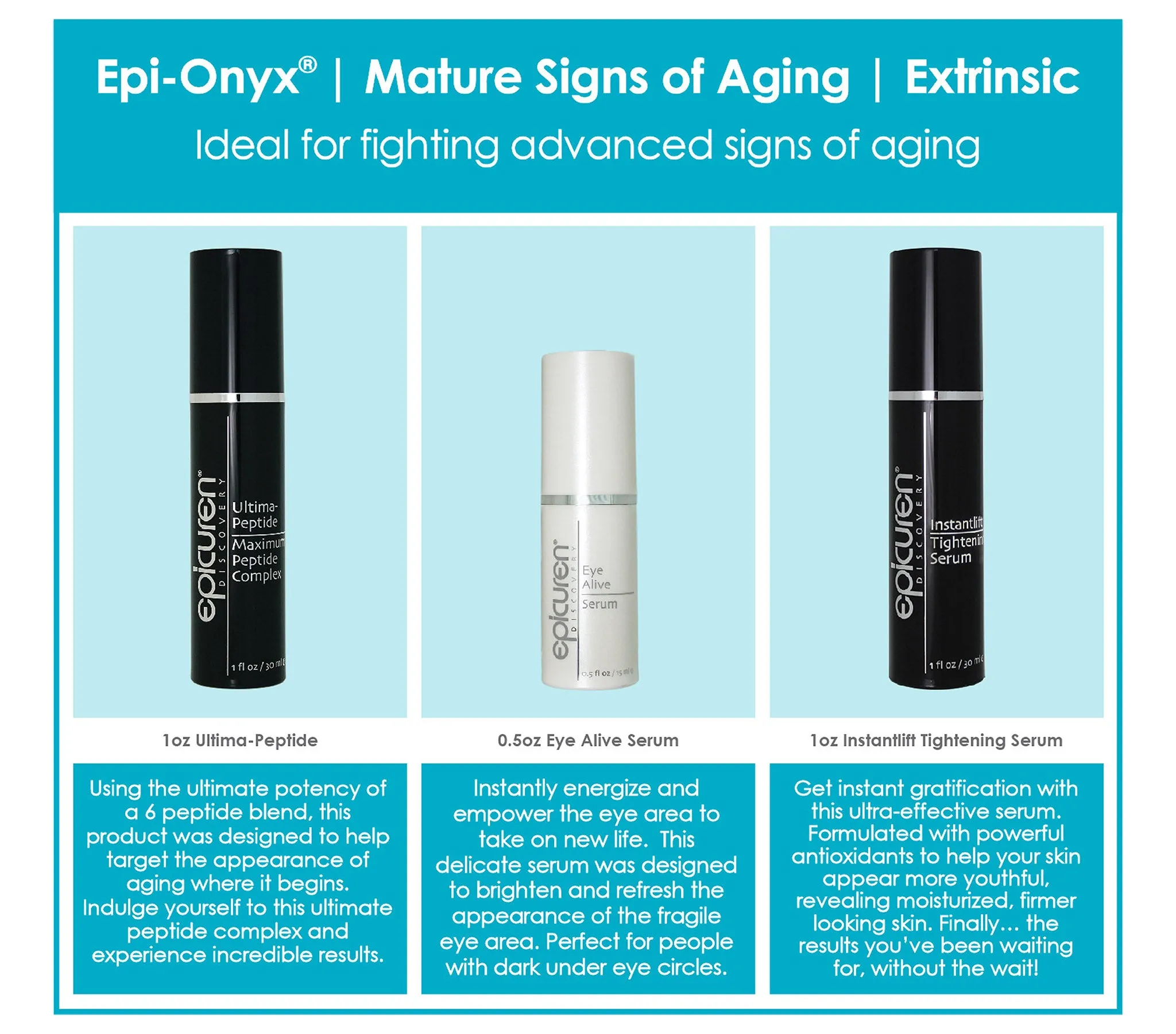 Epi Onyx - Mature Signs of Aging Kit