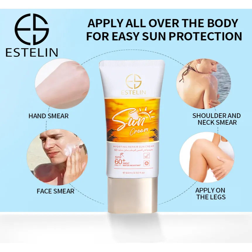 Estelin Sun Cream Hydrating Repair Sun Cream SPF 60 