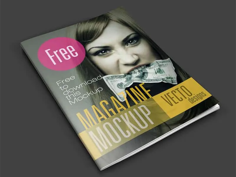 Free Massive Collection of Magazine Mockups