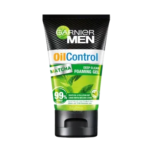 Garnier Men Oil Control Matcha Foaming Gel 100ml