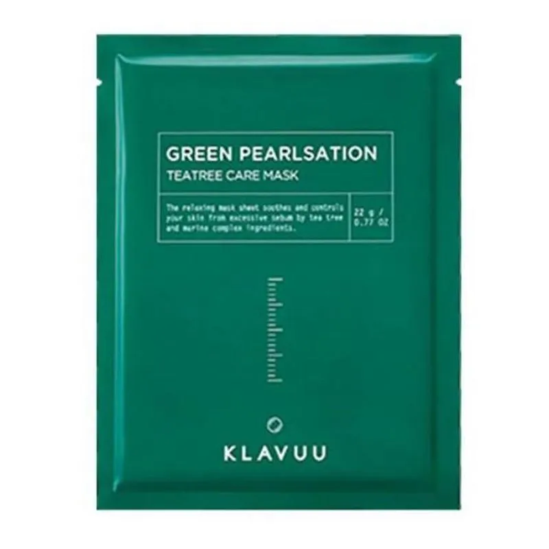 Green Pearlsation TeaTree Care Mask