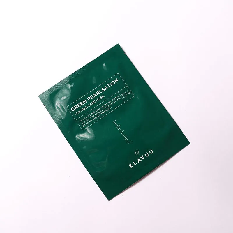 Green Pearlsation TeaTree Care Mask