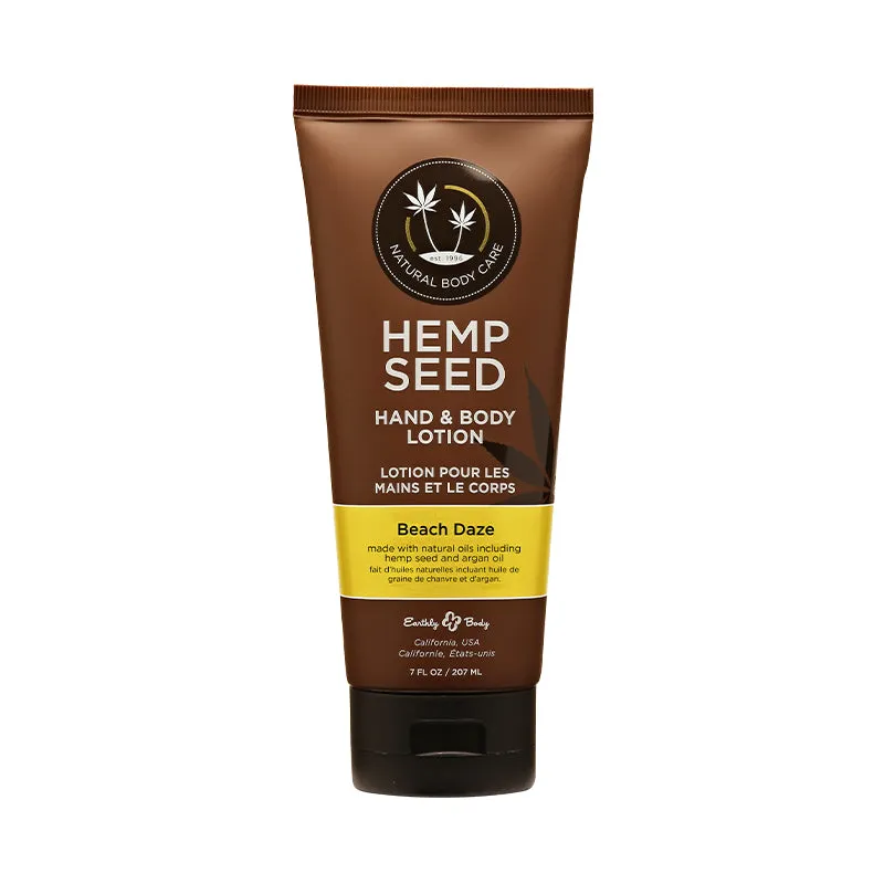 Hemp Seed Hand & Body Lotion Beach Daze 7 oz.