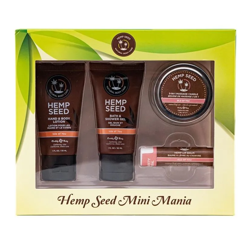 Hemp Seed Mini Mania Travel Set - Isle of You