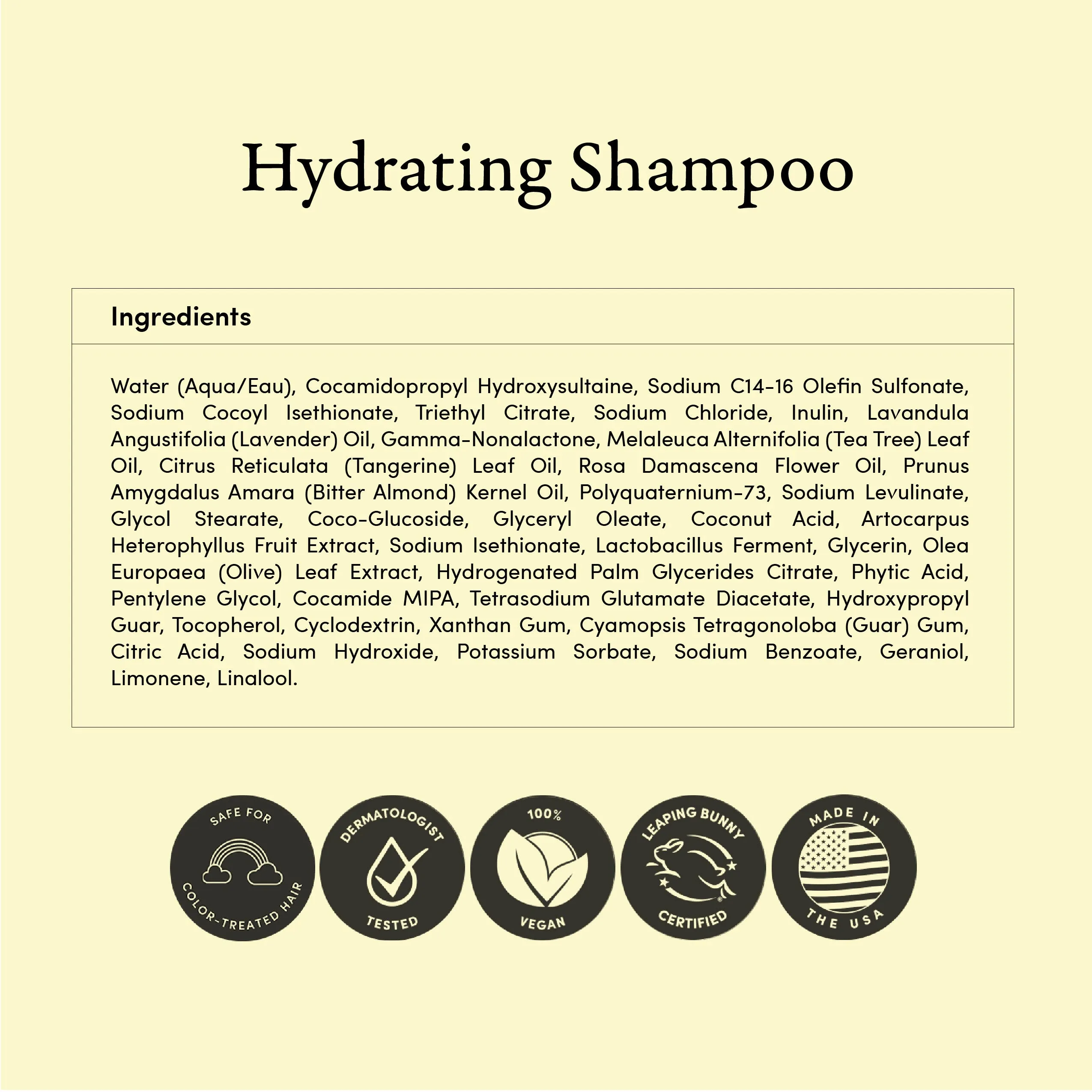 Hydrating Shampoo