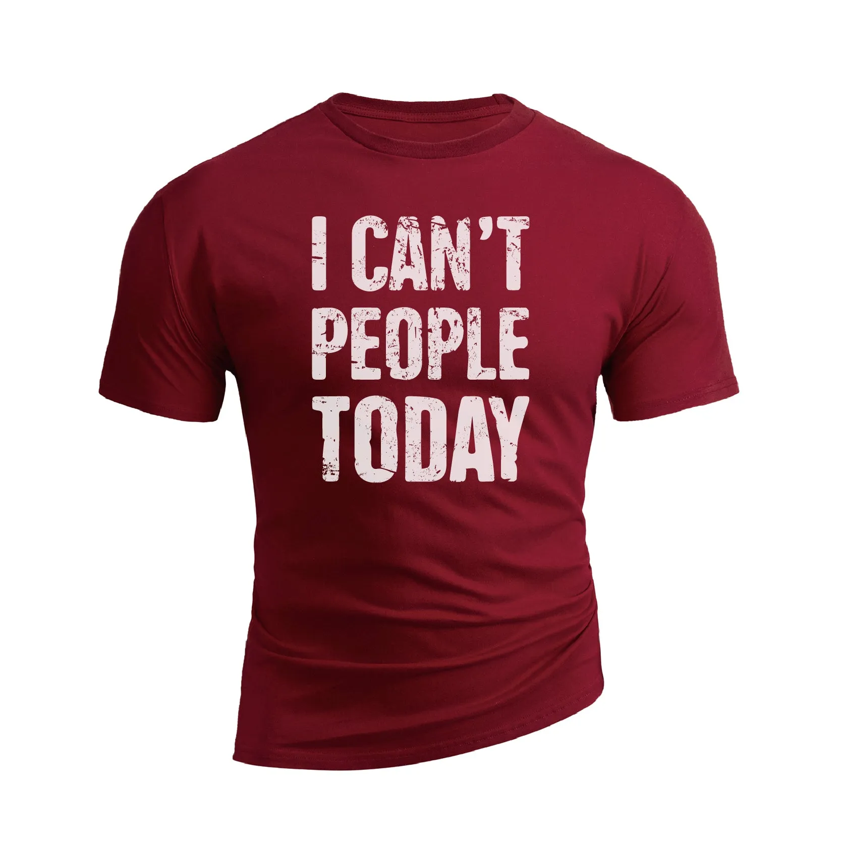 I CAN'T PEOPLE TODAY GRAPHIC TEE