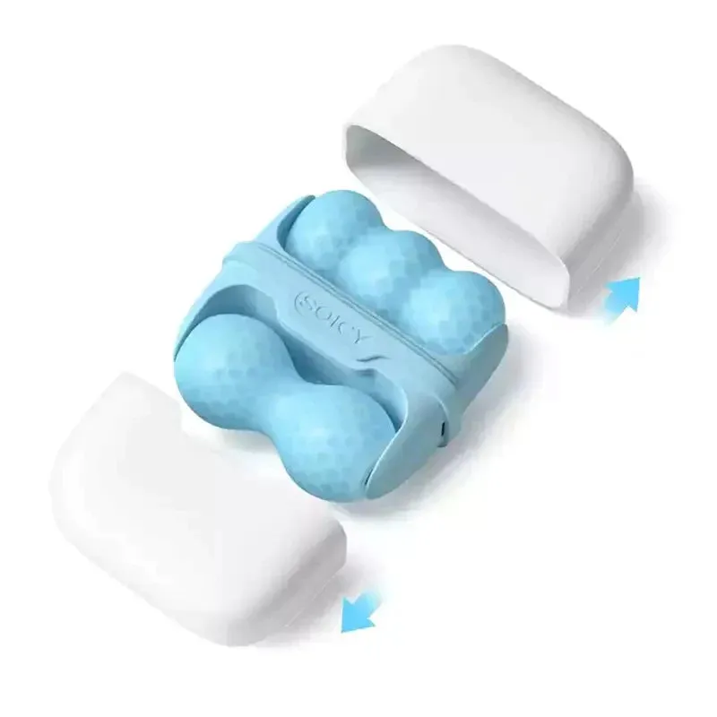 Ice Roller Wavy Skin Relax Tightening Massager With Protective Box