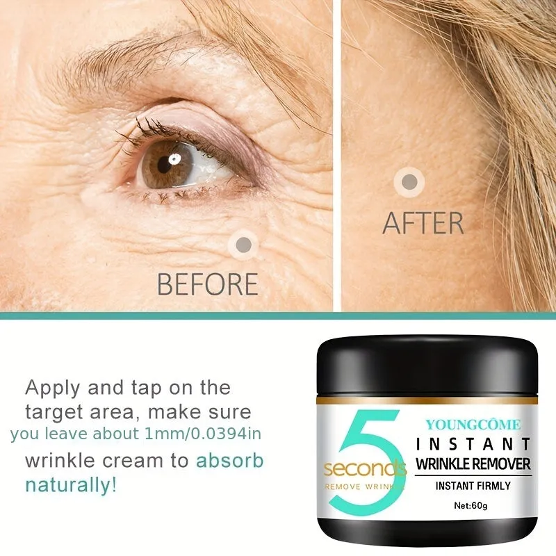 Instant Wrinkle Cream Moisturizes Tightens and Rejuvenates Skin