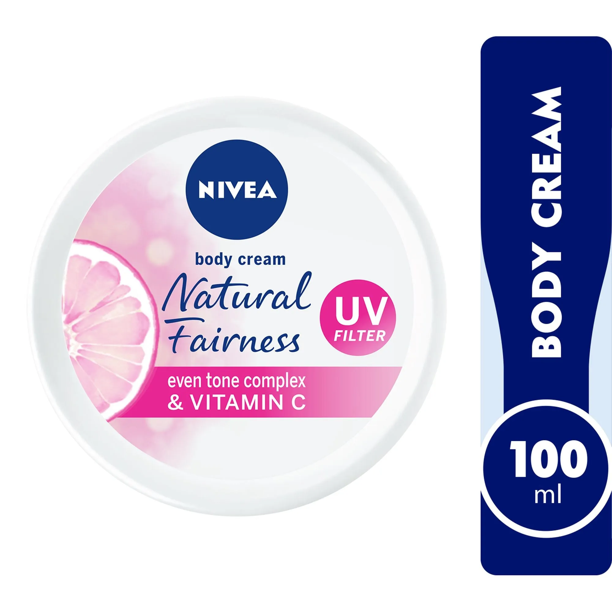 Nivea Natural Cream For Face And Body - 100 ml