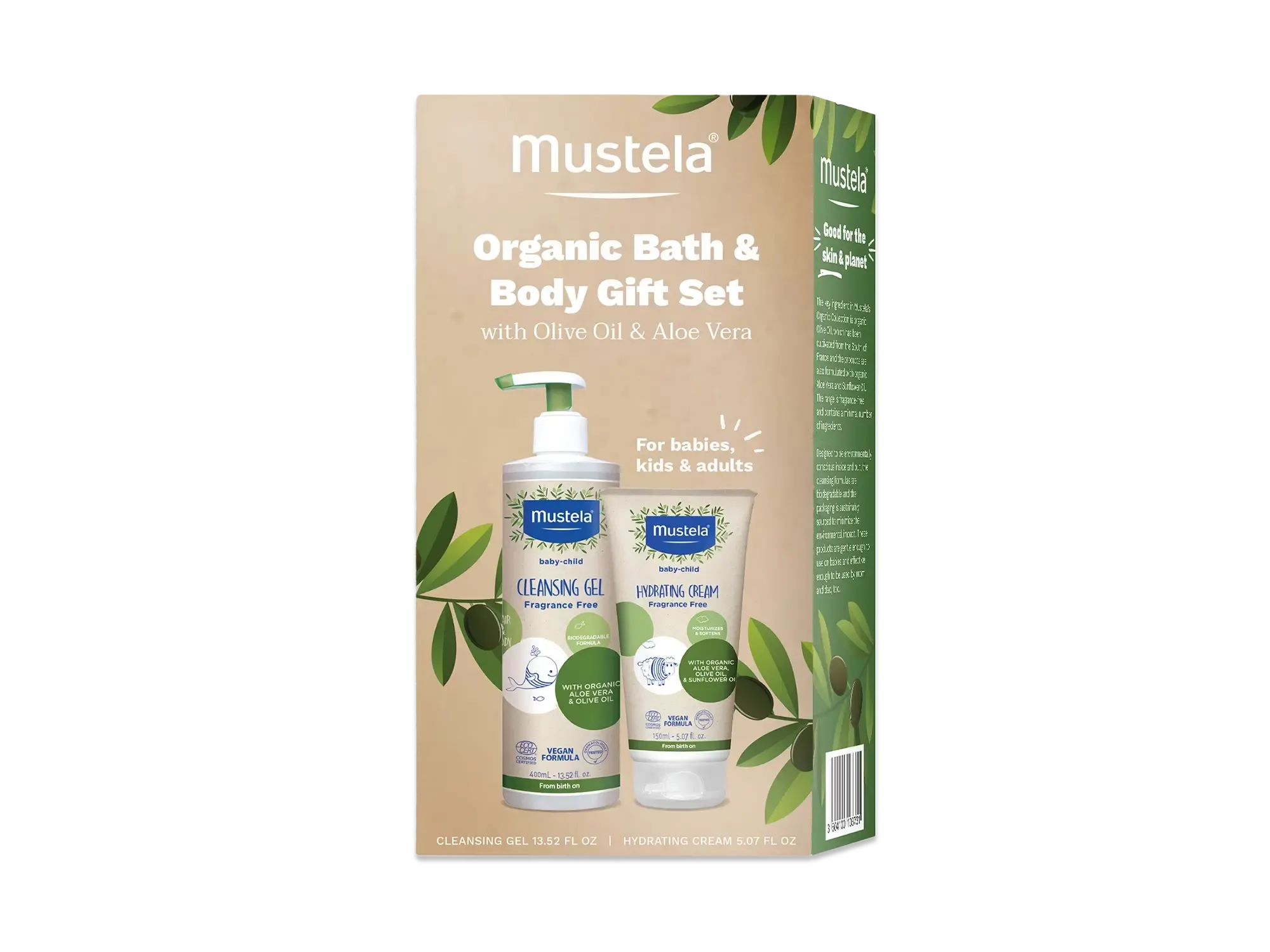 Organic Bath and Body Gift Set