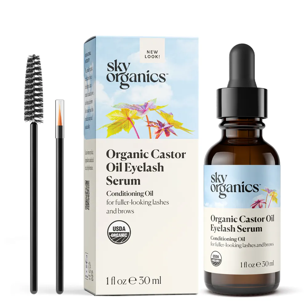 Organic Castor Oil Eyelash Serum