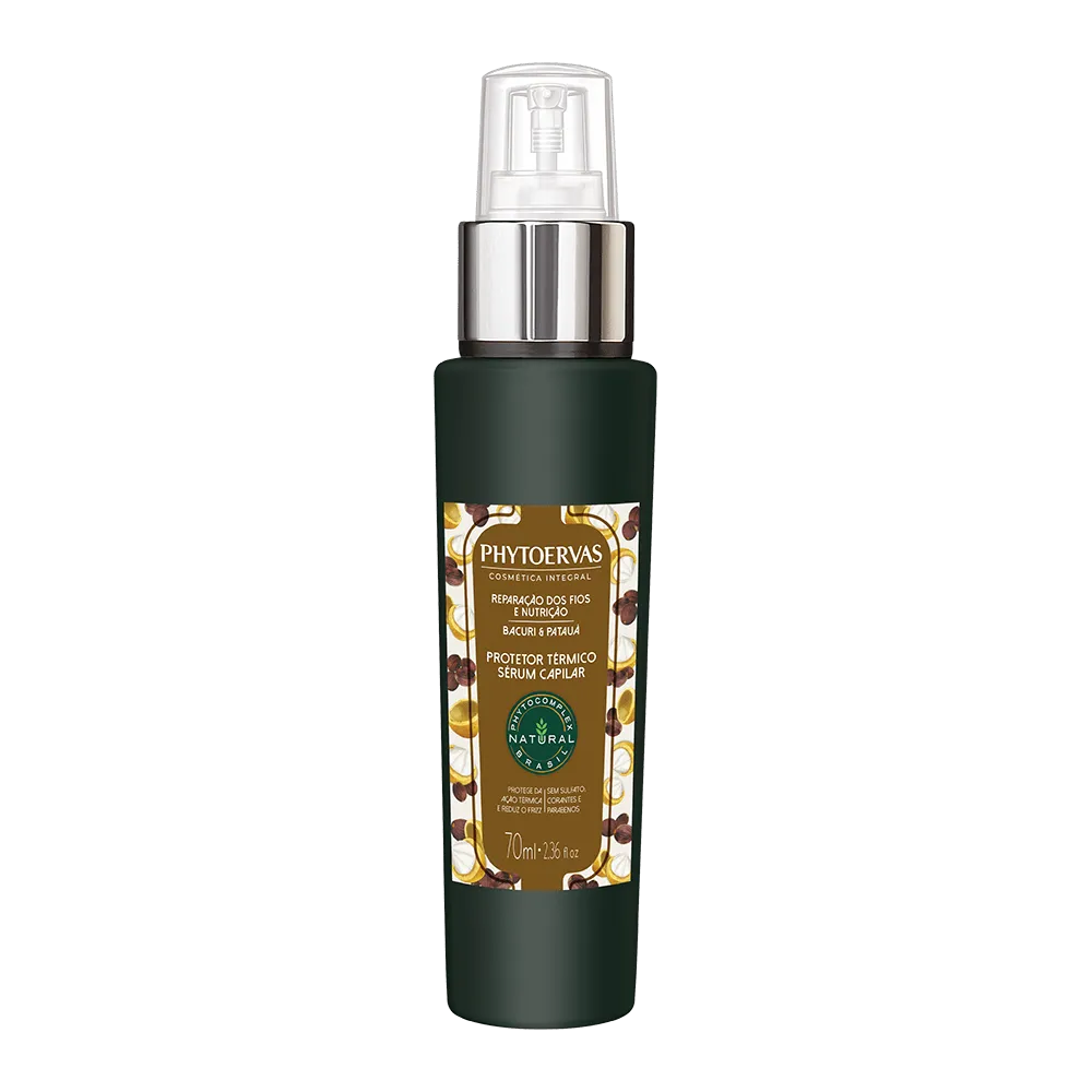 Phytoervas Thermal Protector Sérum Capillary Repair of Wires and Nutrition Bacuri and Patauá 70ml