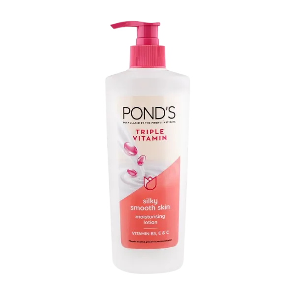 Ponds Triple Vitamin Silky Smooth Moisturising Lotion 400ml