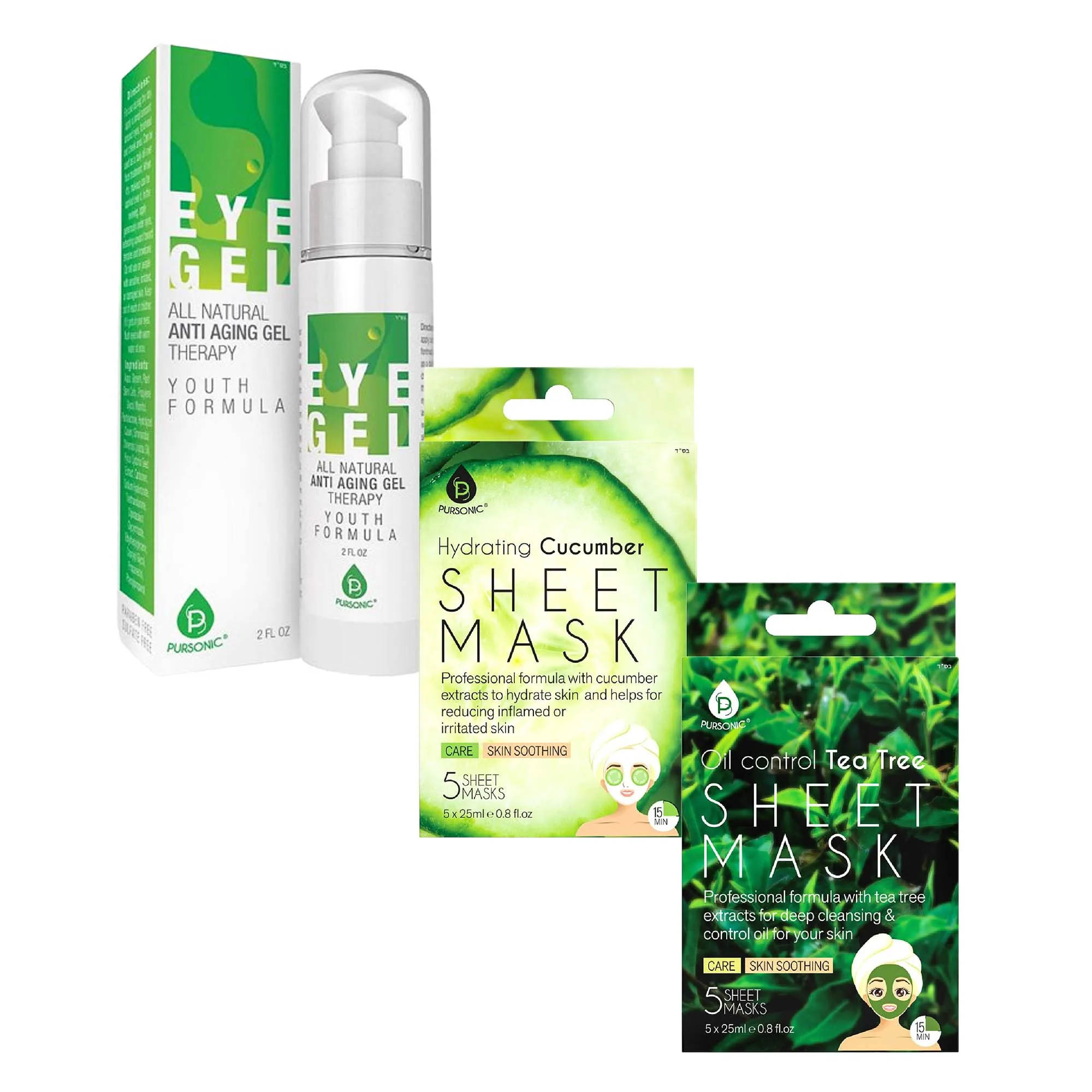 Pursonic Complete Eye Care and Skin Refresh Bundle