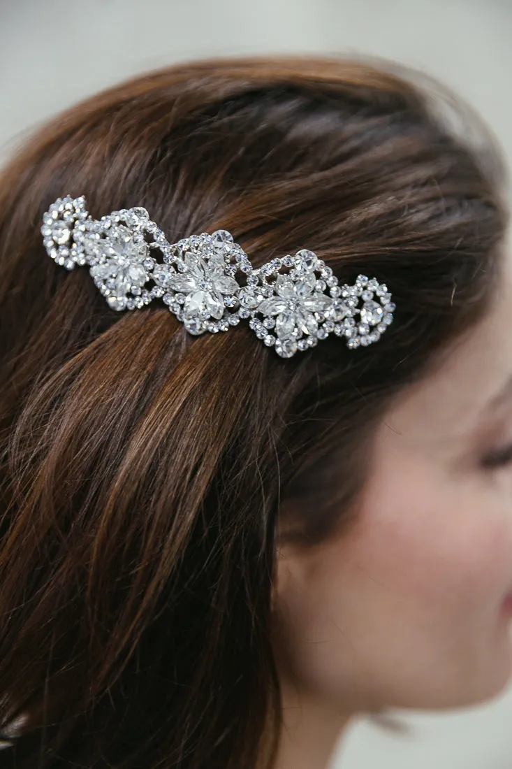 RADIANT CRYSTAL HAIRPIECE