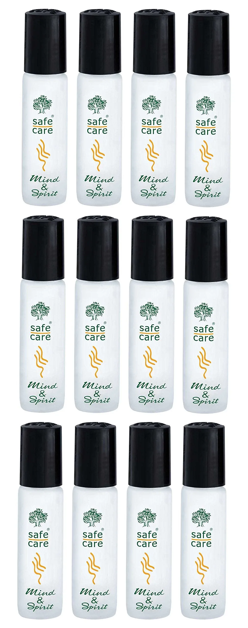 Safecare Roll On Aromatherapy Refreshing Oil - Medicated Oil (10 Ml, Pack Of 12)