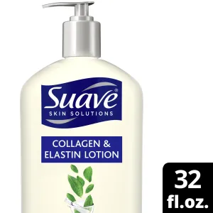 Suave Skin Solutions Collagen and Elastin Blend Body Lotion, All Skin Types, 32 fl oz