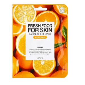 Superfood For Skin Facial Sheet Mask [ORANGE] - Refreshing