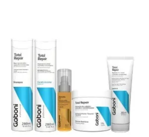 Total Repair Revitilizing Sensitized Dry Hair Treatment Kit 5 Products - Gaboni