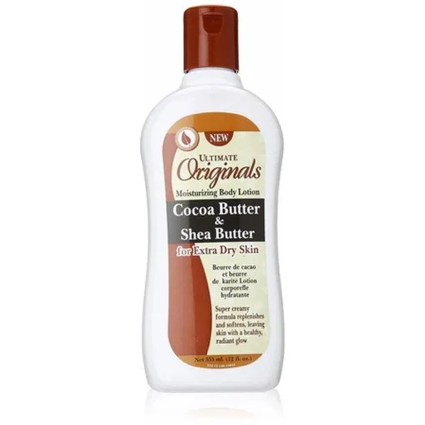 Ultimate Organics Cocoa Butter & Shea Butter Lotion 355ml